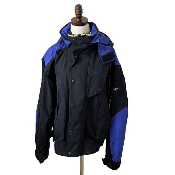 North Face Gore‎ Tex Hyper X Jacket Hooded Size Small Men Gorpcore Rain Active - Picture 1 of 16